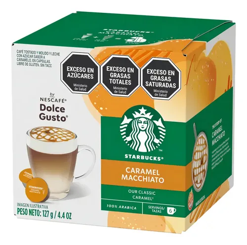 CAPSULAS CAFE STARBUCKS CARAMEL MACCHIATO