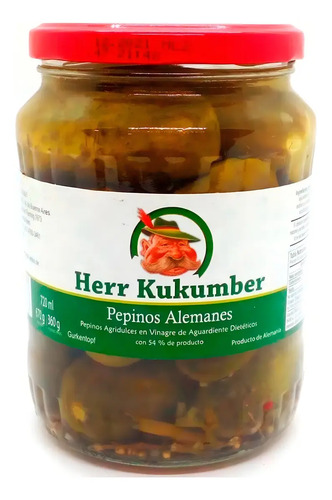 PEPINOS ALEMANES HERR KUKUMBER 670G