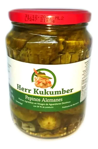 PEPINOS ALEMANES HERR KUKUMBER 670G