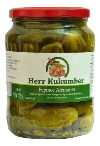 PEPINOS ALEMANES HERR KUKUMBER 670G