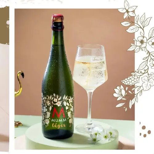 PACK X6 CHAMPAGNE MUMM LEGER ESPUMANTE 750ML