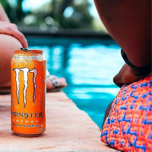 PACK X12 ENERGIZANTE MONSTER ENERGY ULTRA SUNRISE 473ML