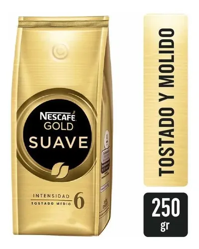 CAFE NESCAFE MOLIDO GOLD SUAVE 250G