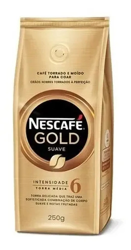CAFE NESCAFE MOLIDO GOLD SUAVE 250G