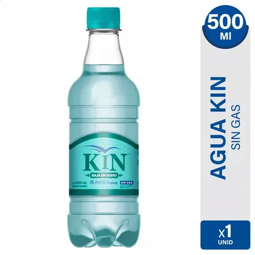 AGUA DE MESA MINERAL KIN SIN GAS 500ML