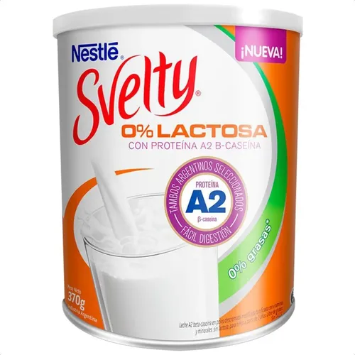 LECHE EN POLVO SVELTY DESLACTOSADA NESTLE 370G