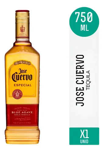 TEQUILA JOSE CUERVO ESPECIAL GOLD 750ML