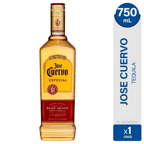 TEQUILA JOSE CUERVO ESPECIAL GOLD 750ML