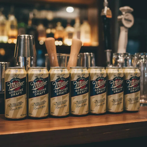 PACK X24 CERVEZA MILLER RUBIA LATA 473ML