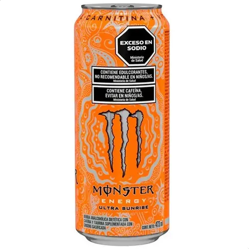 PACK X24  ENERGIZANTE MONSTER ENERGY ULTRA SUNRISE
