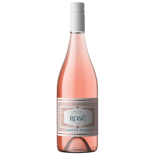 PACK X12 VINO SANTA JULIA ROSE 750ML