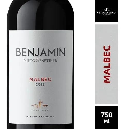 VINO BENJAMIN MALBEC 750ML
