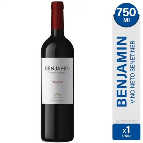 VINO BENJAMIN MALBEC 750ML