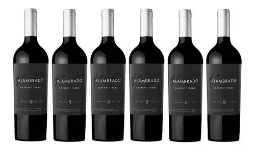 PACK X6 VINO ALAMBRADO CABERNET FRANC 750ML