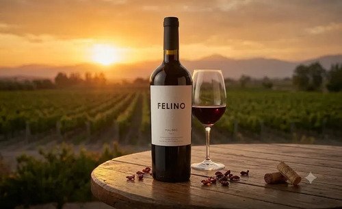 VINO FELINO MALBEC 750ML