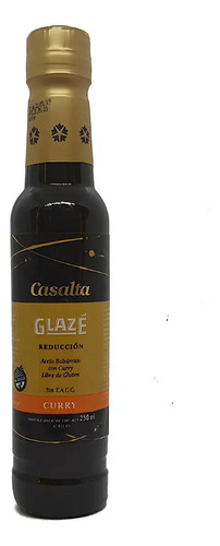 ACETO BALSAMICO REDUCCION CON CURRY GLAZE 250ML