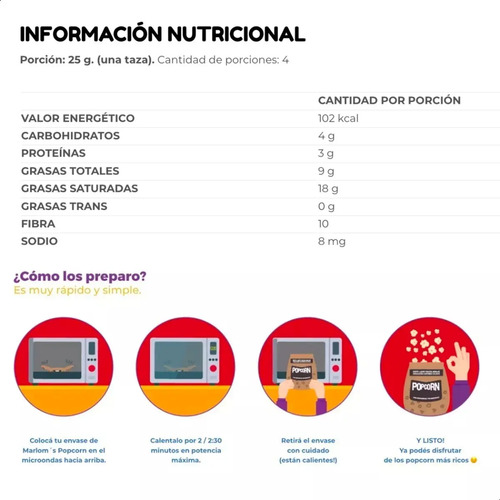 POCHOCLO MARLOMS SALADO 100G