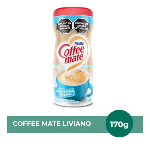 PACK X6 CAFE NESTLE COFFEE MATE LIVIANO 170G