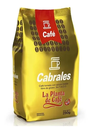 CAFE CABRALES LA PLANTA DE CAFE MOLIDO 250G