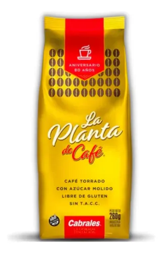 CAFE CABRALES LA PLANTA DE CAFE MOLIDO 250G