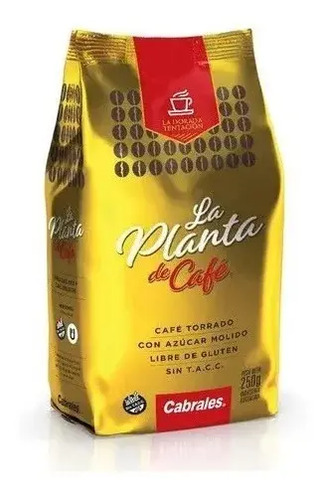 CAFE CABRALES LA PLANTA DE CAFE MOLIDO 250G