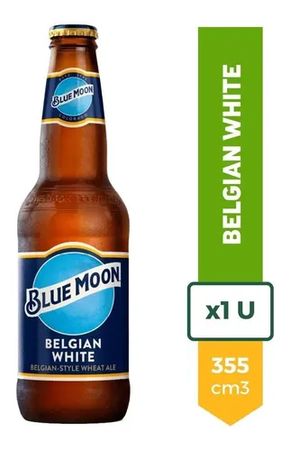 CERVEZA BLUE MOON BELGIAN WHITE PORRON 355ML