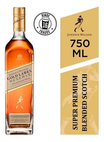 JOHNNIE WALKER GOLD LABEL RESERVE 750ML