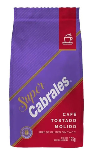 CAFE CABRALES MOLIDO TOSTADO SUPER CABRALES 125G