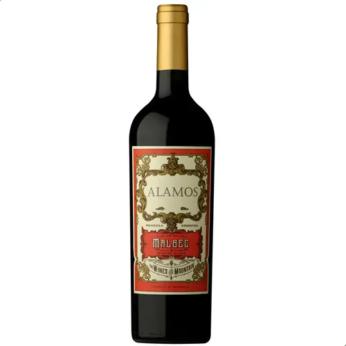 PACK X12 VINO ALAMOS MALBEC TINTO 750ML