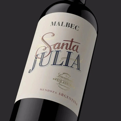 VINO SANTA JULIA MALBEC 375ML