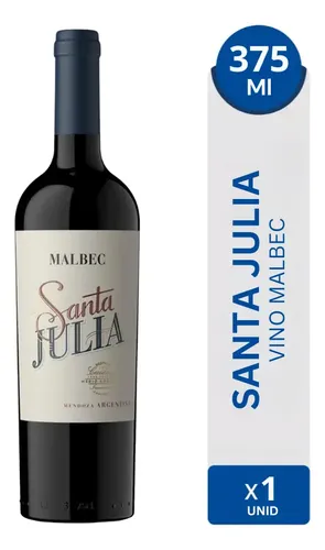 VINO SANTA JULIA MALBEC 375ML