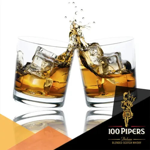 WHISKY 100 PIPERS 750ML