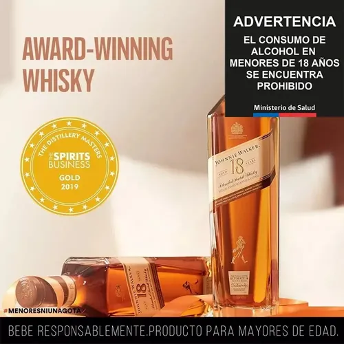 WHISKY JOHNNIE WALKER 18 AÑOS ULTIMATE 750ML