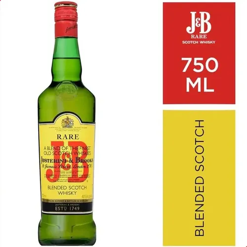WHISKY J&B RARE 750ML