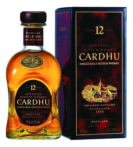 WHISKY CARDHU 12 AÑOS 700ML