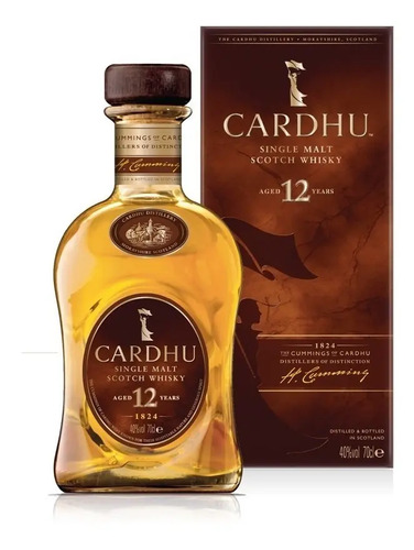 WHISKY CARDHU 12 AÑOS 700ML