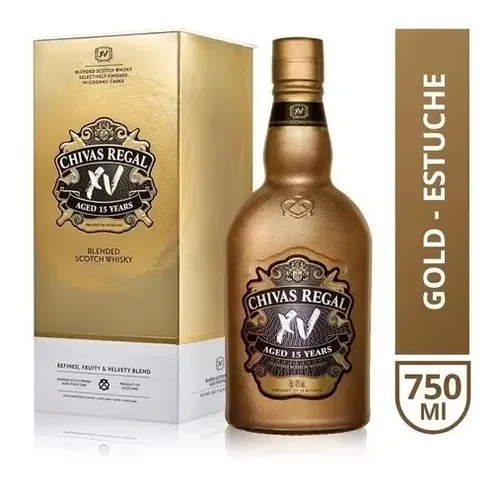 WHISKY CHIVAS REGAL XV GOLD 15 AÑOS 750ML - PERNOD