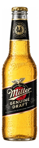 PACK X24 CERVEZA MILLER PORRON 355ML