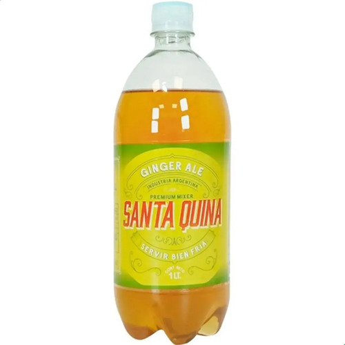 AGUA TONICA SANTA QUINA GINGER ALE 1 LITRO