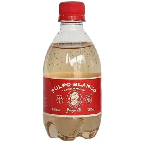 AGUA TONICA PULPO BLANCO GINGER ALE 350ML