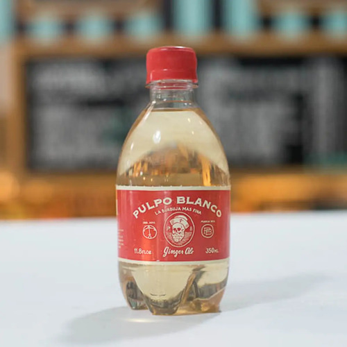 AGUA TONICA PULPO BLANCO GINGER ALE 350ML