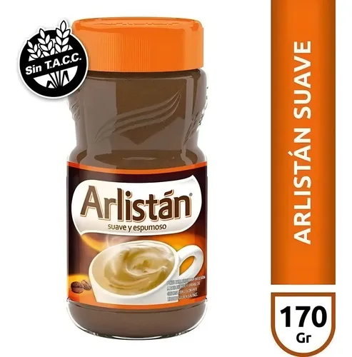 CAFE INSTANTANEO SUAVE ARLISTAN 170G