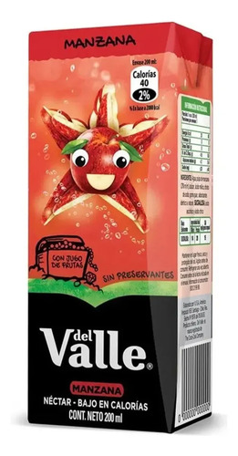 JUGO DE MANZANA CEPITA DEL VALLE 200ML
