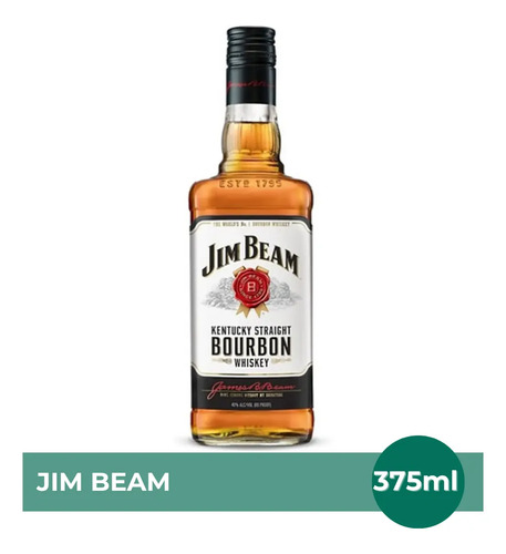 WHISKY JIM BEAM WHITE 375ML