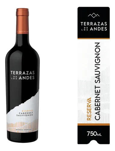 VINO TERRAZAS DE LOS ANDES RESERVA CABERNET SAUVIGNON 750ML