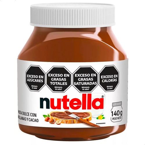 PACK X3 CHOCOLATE NUTELLA 140G - FERRERO