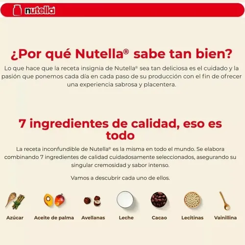 PACK X3 CHOCOLATE NUTELLA 140G - FERRERO