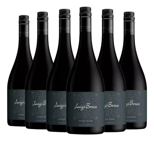 PACK X6 VINO LUIGI BOSCA PINOT NOIR 750ML