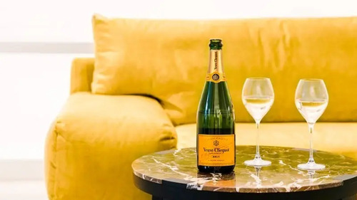 CHAMPAGNE VEUVE CLICQUOT BRUT YELLOW 750ML