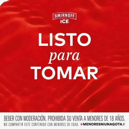 PACK X6 SMIRNOFF ICE GREEN APPLE LATA 473ML